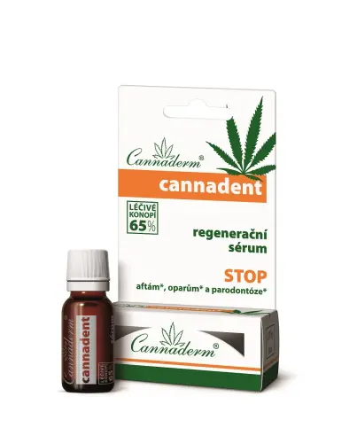 Serum regeneracyjne na afty i opryszczkę Cannadent 5ml Cannaderm