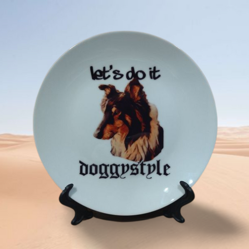 Talerz ceramiczny Sarnodzieło 20 cm Let's do it doggystyle