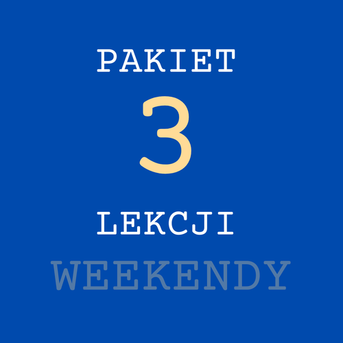 Pakiet 3 Lekcji Weekendowych Programowania w Javie