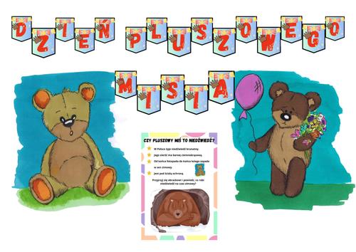 Dekoracja Dzień Pluszowego Misia