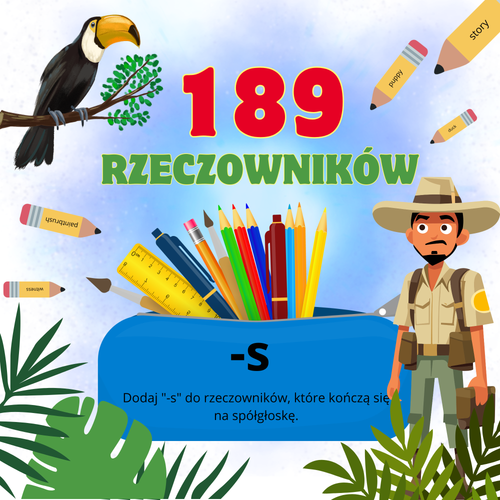 189 rzeczowników w dżungli