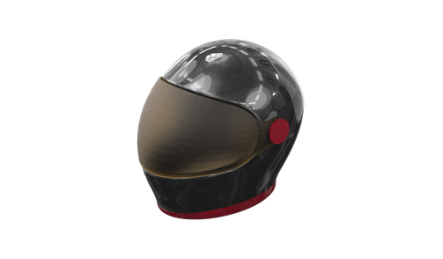 wzór 3d KASK MOTOCYKLISTY