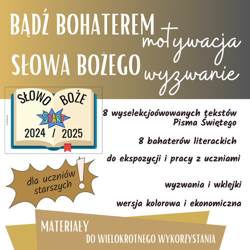 WYSTARTUJ JAK BOHATEROWIE SŁOWA BOŻEGO