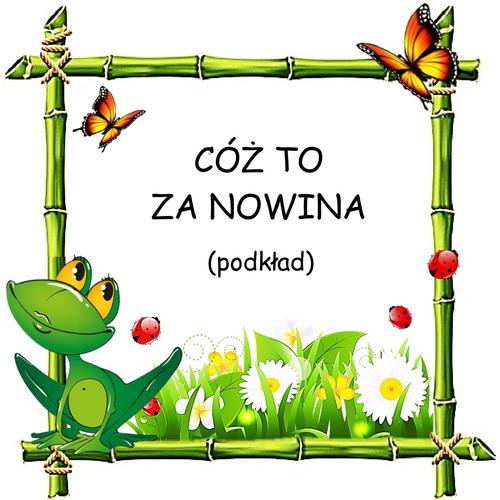 CÓŻ TO ZA NOWINA - podkład