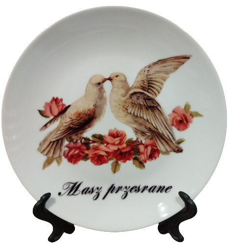 Talerz ceramiczny Sarnodzieło 20 cm Masz Przesrane