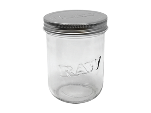 Szklany słoik RAW 473ml Mason Jar 16oz na susz